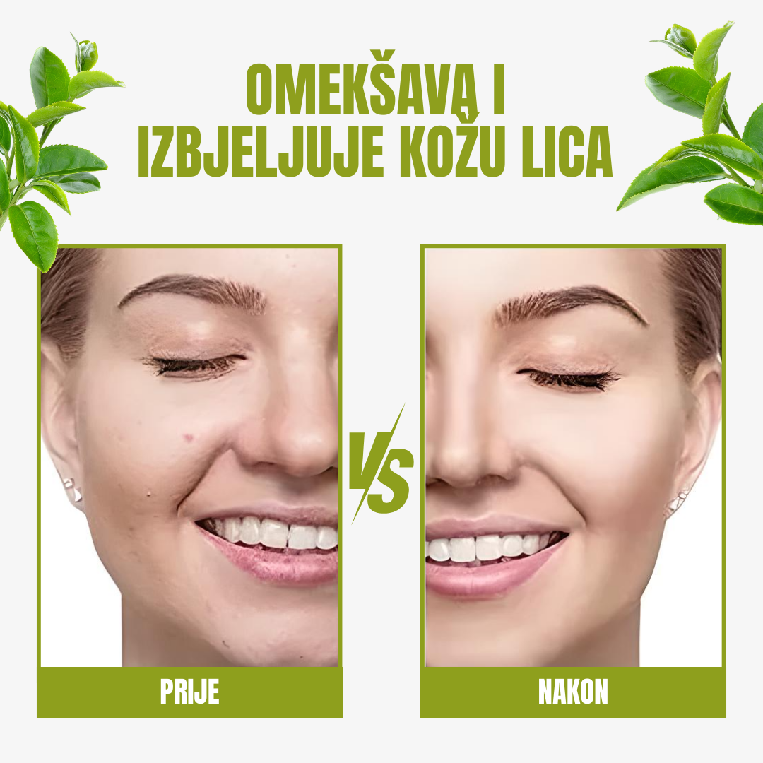 Zelena maska za lice 3 x 1 ponuda