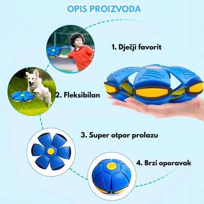2x1 Leteća frizbi loptica