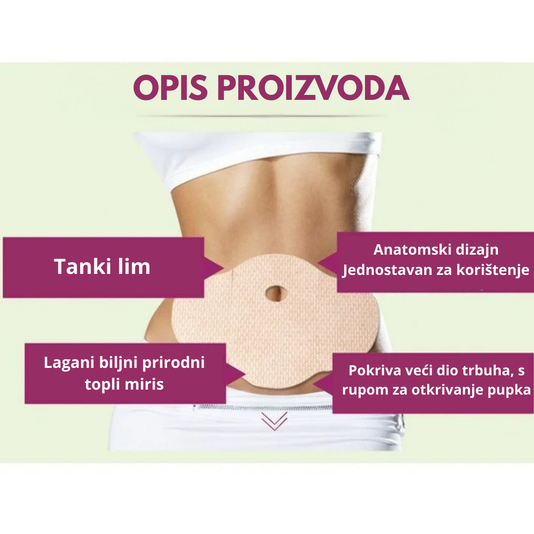 Flasteri Za Mršavljenje Za trbuh - PAKIRANJE 5