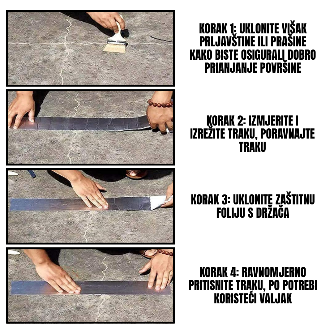 Izdržljiva traka za brtvljenje