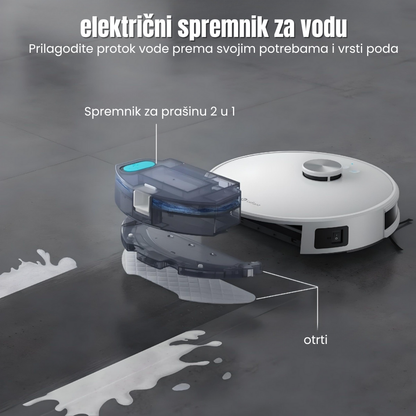 CleanPro™ 3-u-1 pametni robotski usisavač