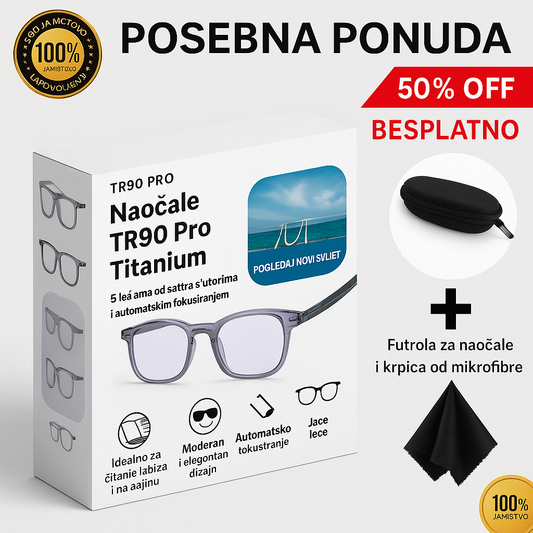 Pametne Naočale Protiv Zračenja - Vision™ + Kožna Torbica